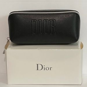 Authentic CHRISTIAN DIOR Travel Cosmetic Trousse Pouch